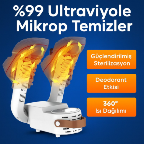 Kurutix Akıllı Dijital Ayakkabı Kurutucu